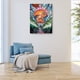 thumbnail image 2 of Cuadro Decorativo - Sueño de Buda Jr  Impresión en canvas, estrechado., 2 of 2