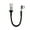 Style 3, variant on 90 Degree USB C Cable, 2ft Braided Fast Charging Cord for Gaming, Power Banks - Black
