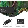 thumbnail image 2 of Alfombrilla calefactora para reptiles iPower, 8 x 18 pulgadas, 24 W, con controlador de temperatura, 2 of 7