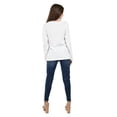 thumbnail image 3 of Blusa con botones metalicos Roman Fashion /Juvenil, 1912 (Blanco) blanco M, 3 of 5