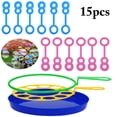 thumbnail image 2 of 15PCS Bubble Wand Set Creative Bubble Making Bubble Maker Bubble Sticks for Kids(Without Bubble Solution), 2 of 10