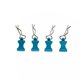 thumbnail image 1 of RC Crawler Shell Clips Pins Decoration Reemplazar la parte 1/10 1/8 KIT DE PIEZAS DE ACTUALIZACIÓN Reemplazo de accesorios para TRAXXAS TRX4 Blue Pack of 4 seitruly FN001150-05, 1 of 7