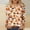 A655 Multicolor, variant on Women's Fall Thanksgiving Tops Long Sleeve Crew Neck Shirts Halloween Pullover Blouse Casual Loose Fit Autumn Leaf Pumpkin Bat Graphic Festive T-Shirt