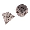 thumbnail image 3 of Juego De Dados Poliédricos De 7 Piezas Para Juegos De Rol DND De Mazmorras Y Dragones 05 Sunnimix  Dados poliédricos, 3 of 7
