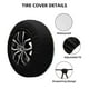 thumbnail image 2 of Fotbe Bees Collecting Nectar Funda de Llanta de Repuesto con Estampado, Engrosada, Ajuste Universal para Jeep, Remolque, RV, SUV, Camión-16 inch, 2 of 6
