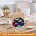 thumbnail image 6 of Yayeee Napkin Holder for Table Set of 2 Kitchen Paper Tissue Organization, Rainbow Space Cat, 6 of 8
