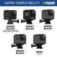 thumbnail image 2 of Wasabi Power Battery (2-Pack) and Triple Charger for GoPro HERO7 Black, HERO6, HERO5, 2 of 6