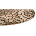 thumbnail image 5 of Transitional Area Rug (5'3'' Round) Mosaic Multi-Color Indoor Round Easy to Clean, 5 of 6