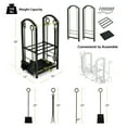 thumbnail image 2 of Gymax Fireplace Log Rack with 4 Tools Set Fireside Firewood Holders Indoor Bronze, 2 of 10
