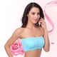 thumbnail image 5 of Minnieouse Sujetador inalámbrico Sujetadores sin tirantes Busto Bandeau Tube Top Cierre de tirador Ropa interior que abraza la Buena elasticidad Ropa interior azul SG, 5 of 6