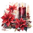 thumbnail image 1 of 5D DIY Taladro Navidad Y Vela Kit 30x30cm, 1 of 9