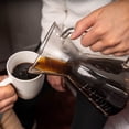thumbnail image 3 of London Sip Glass Pour Over Coffee Carafe Coffee Maker with Reusable Stainless Steel Filter, Ergonomic Handle, and Easy-Pour Spout, 4-Cup (600 mL), 3 of 5