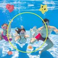 thumbnail image 1 of Piscina Juguetes Viscosa Natación Aro 80cm para Adultos y Niños Amarillo, 1 of 5