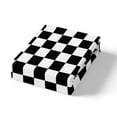 thumbnail image 4 of Erosebridal Buffalo Square Duvet Cover King,Black White Comforter Cover King,Geometric Decoration,Reversible,3 Pieces(No Comforter), 4 of 7
