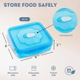 thumbnail image 6 of Imperial Home 6 Pc Multi-Color Meal Prep Lunch Box Containers with Vented Lids, 6 of 7