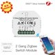 thumbnail image 3 of Módulo de interruptor ZigBee de 2 bandas Diseño oculto ZigBee 3.0 inteligente TFixol Módulo de conmutación, 3 of 7
