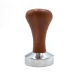 thumbnail image 1 of Coffee Tamper 51mm, Flat Base Espresso Coffee Tamper, Wood Handle Barista Tamper, Coffee Press Tamper, for Coffee Grounds Barista Espresso Machines Ac, 1 of 1
