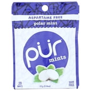 Pur Mints Aspartame Free Polar Mints20 Count, 0.78 Oz