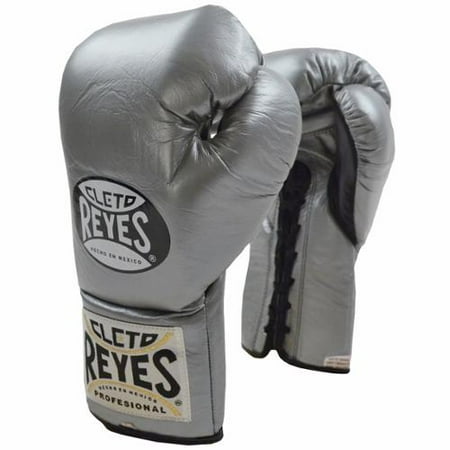 UPC 619159332834 product image for Cleto Reyes Official Lace Up Competition Boxing Gloves - Titanium | upcitemdb.com