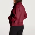 thumbnail image 2 of Yokua Women's Half-Zip Cropped Hoodie, 2 of 8