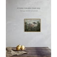 thumbnail image 2 of Drsoum Landscape Canvas Wall Art Vintage Classical Framed Paints Flower Garden Room Decor - 11x14in Natural Famed, 2 of 5