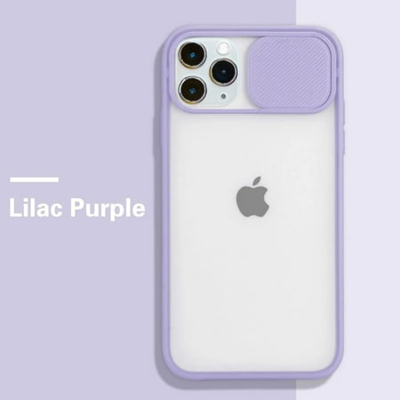 Candy Color Light Transparent Camera Protection Soft Silicone Back Cover Phone Case For Iphone 11 Pro Lilac Purple Walmart Canada