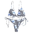 thumbnail image 1 of DPTALR Tankini Imprimé pour Femmes Grande Taille Maillot de Bain de Plage Rembourré, 1 of 8