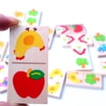 thumbnail image 4 of Juguete de Aprendizaje Animal reconocer juegos educativos desarrolla motrices bloques capacitivos gran Salvador dominó juguetes, 4 of 9