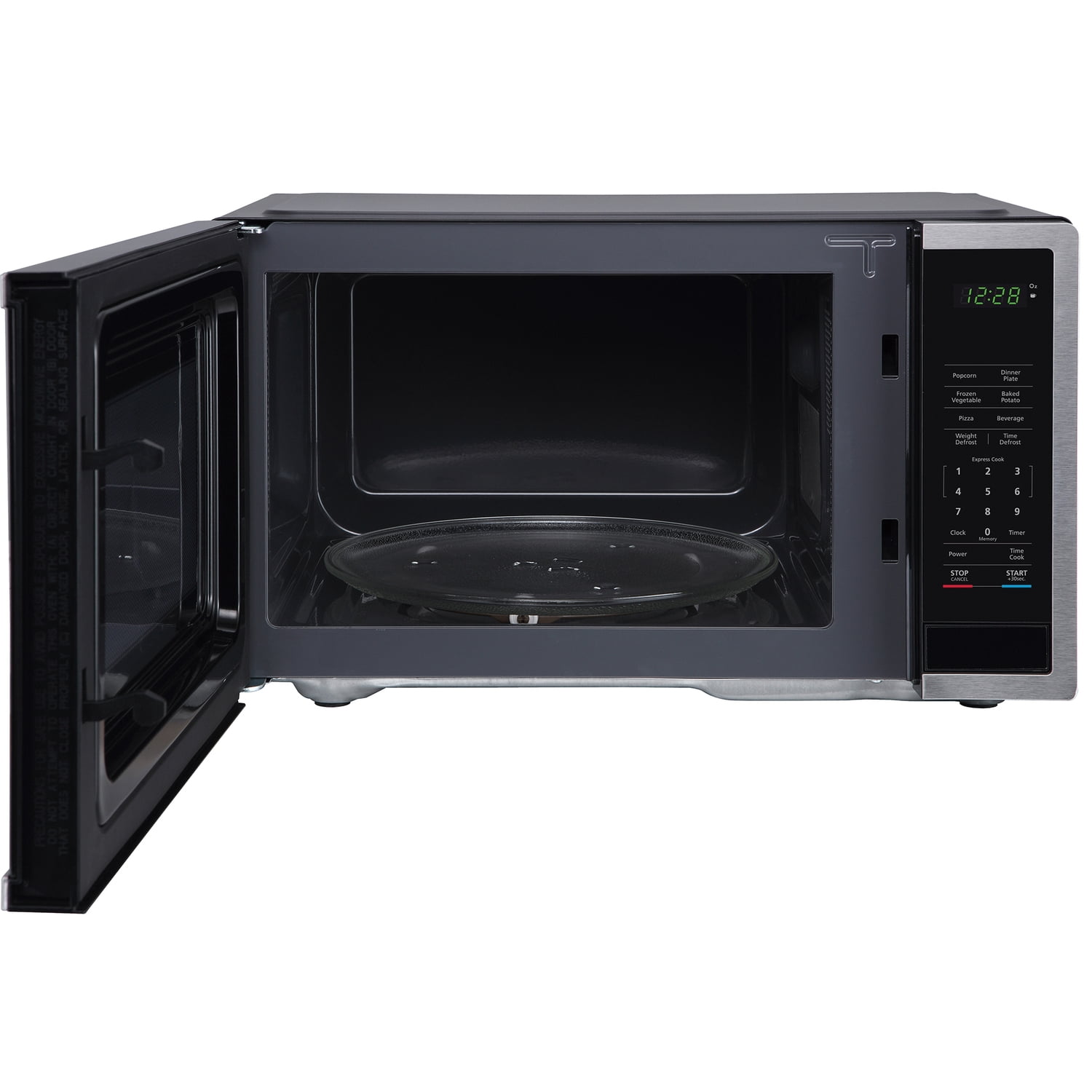 Magic Chef 1.1-Cu. Ft. 1,000-Watt Digital Touch Countertop Microwave (Silver)