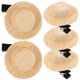 thumbnail image 3 of 5 uds Mini sombrero pinzas para el cabello lindos clips para el cabello niña pequeña pinza para el cabello sombrero pequeño pinzas para el cabello, 3 of 4