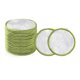 thumbnail image 1 of Discos desmaquillantes reutilizables (paquete de 20) con bolsa lavable para la colada y caja redonda para guardar | Discos de algodón de bambú reutilizables para todo tipo de piel | Discos de algodón, 1 of 6