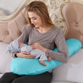 thumbnail image 4 of SamFansar Pregnancy Pillow V-shaped Pregnancy Pillow Pregnancy Pillow Comfort Support for A Peaceful Sleep, 4 of 8