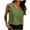 Green, variant on Vibrex Women's Solid Color Linen V-Neck Tank Fashion Solid Color Back Pleated Sleeveless T-Shirt Womens Loose Casual Tank Tops Sleeveless Summer Tops