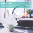 thumbnail image 4 of PinesC Reusable Freezer Bags, Reusable Ziplock Bags Leakproof PEVA Ziplock Bags Ziplock Freezer Bags for Liquids Soup Meat Sandwich Snack Lunch Travel Home Organization 3PCS/S, 4 of 5