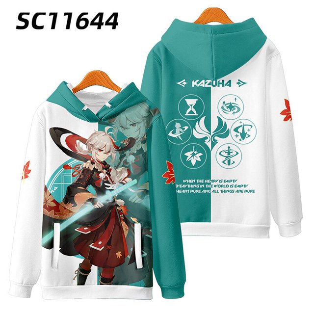 Genshin Impact Print Hoodie Hombres Mujeres Cosplay Disfraz 3D Logo Casual Hoody Harajuku Ropa Regalozhangyuxiang zhangyuxiang unisex