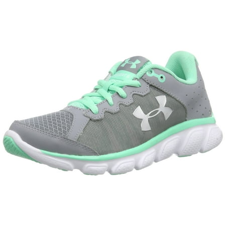 Under Armour New Women s Micro G Assert 6 Running Shoe Steel Green 5.5 Walmart