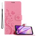 thumbnail image 1 of Cadorabo Flower Case for Huawei P20 LITE Cover Book Wallet Screen Protection PU Leather Flip Magnetic Etui, 1 of 8