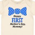 thumbnail image 4 of Inktastic Happy First Mother's Day, Mommy Bow Tie Boys or Girls Baby Bodysuit, 4 of 5
