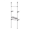 thumbnail image 1 of ORE International NS-1126-1 Modern Telescopic 3 Tier Clothes/Jeans Rack, 1 of 2
