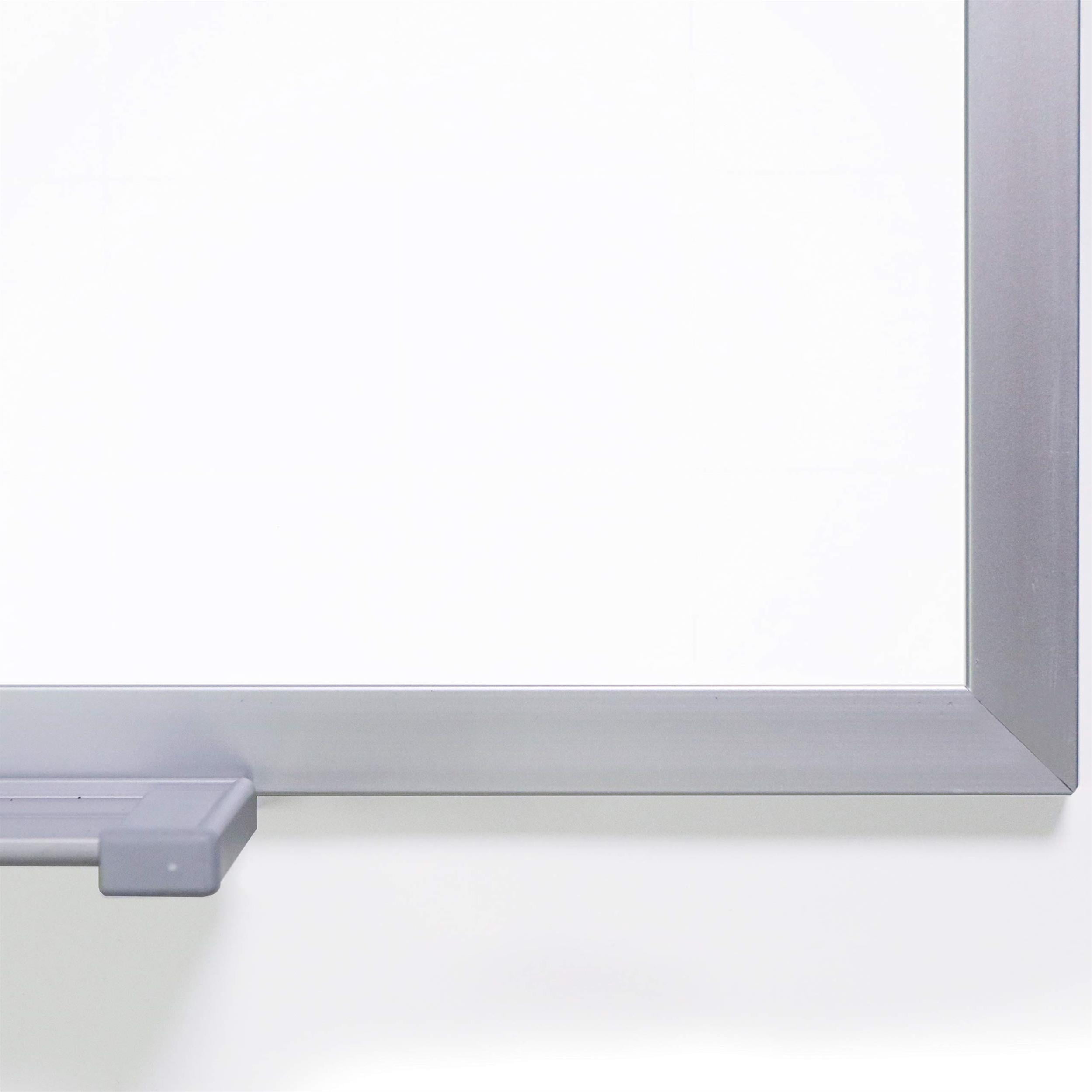 Pemberly Row 48.5" x 48.5" Aluminum Frame Ceramic Magnetic Whiteboard