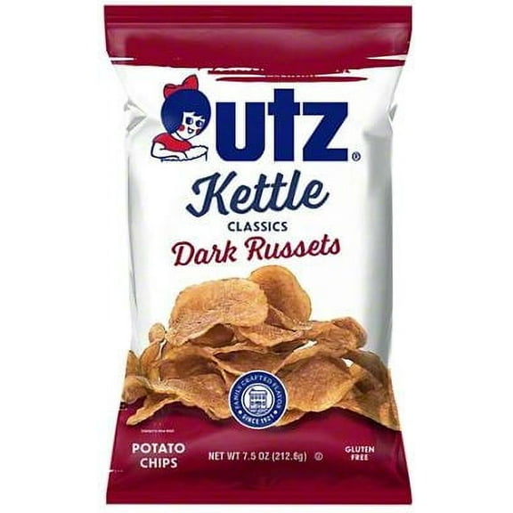 Pack of 2 - Utz Kettle Dark Russet Chips, 7.50 Oz