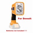 thumbnail image 1 of Car Working Lamp Li-ion Battery Adapter USB Charger Outdoor Work Light For Dew*alt 20V Battery, 1 of 6