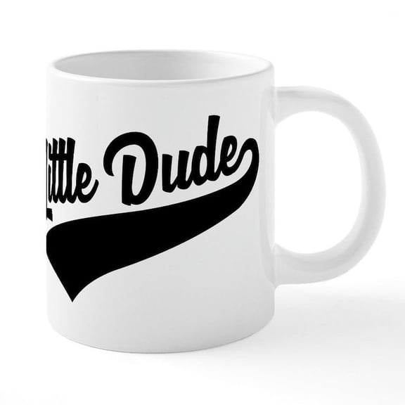 CafePress - Little Dude Mugs - 20 Oz White Ceramic Mega Mug