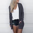 thumbnail image 4 of ZJXFGS Lightweight Cardigans for Women,Womens Cardigans Lightweight,Summer Cardigans for Women Lightweight,Cotton Sweaters for Women,Long Cardigans for Women,Oversized Cardigans for Women Dark Gray S, 4 of 9