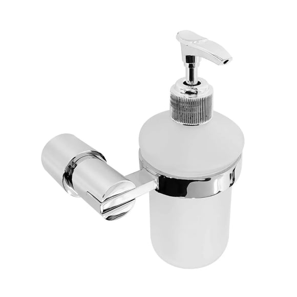Despachador De Jabón para Baño Alfa  Cromado de Acero Inoxidable