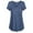 Blue, variant on THDHVS Maternity Shirts,Maternity Clothes,Ladies Fashion Solid Color Short Sleeve Pregnant Breastfeeding Casual Top