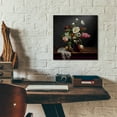 thumbnail image 5 of Epic Art 'Pear And Parrot Tulip Still Life' by Leah McLean Acrylic Glass Wall Art, 12"x12", 5 of 8