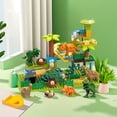 thumbnail image 1 of 125pcs/set Marble Run Building Blocks Compatible With Major Blocks, Dino Eggs Fun Marble Maze Blocks, Classic Brick Building Toy Set, 1 of 5