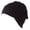 Black, variant on 2018 New Cotton Unisex Cap for Cancer Hair Loss Sleeping Cap Chemotherapy Hat