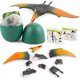 thumbnail image 5 of 6PCS huevos de Pascua rellenos DIY juguetes de Pascua huevo de dinosaurio de plástico rompecabezas de dinosaurio 3D, 5 of 8